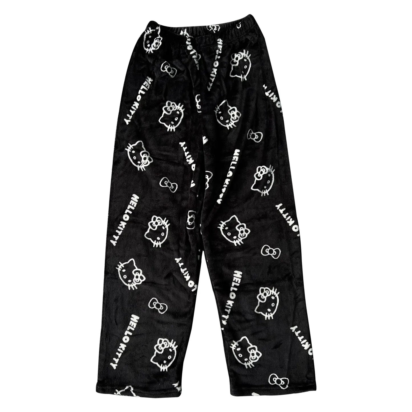 Y2K Hello Kitty Pajamas Pants Sanrio Anime Women's Pajama Pants Cartoon Couple Home Sleepwear Trousers Leisure Home Clothing