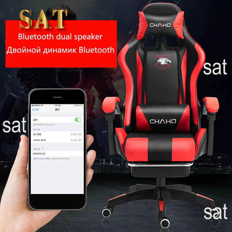 Gaming Computer Chair High-quality Gaming Chair Leather Internet LOL Internet Cafe Racing Chair Office  Gamer New