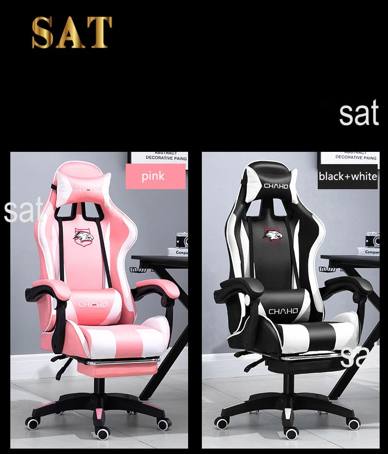 Gaming Computer Chair High-quality Gaming Chair Leather Internet LOL Internet Cafe Racing Chair Office  Gamer New