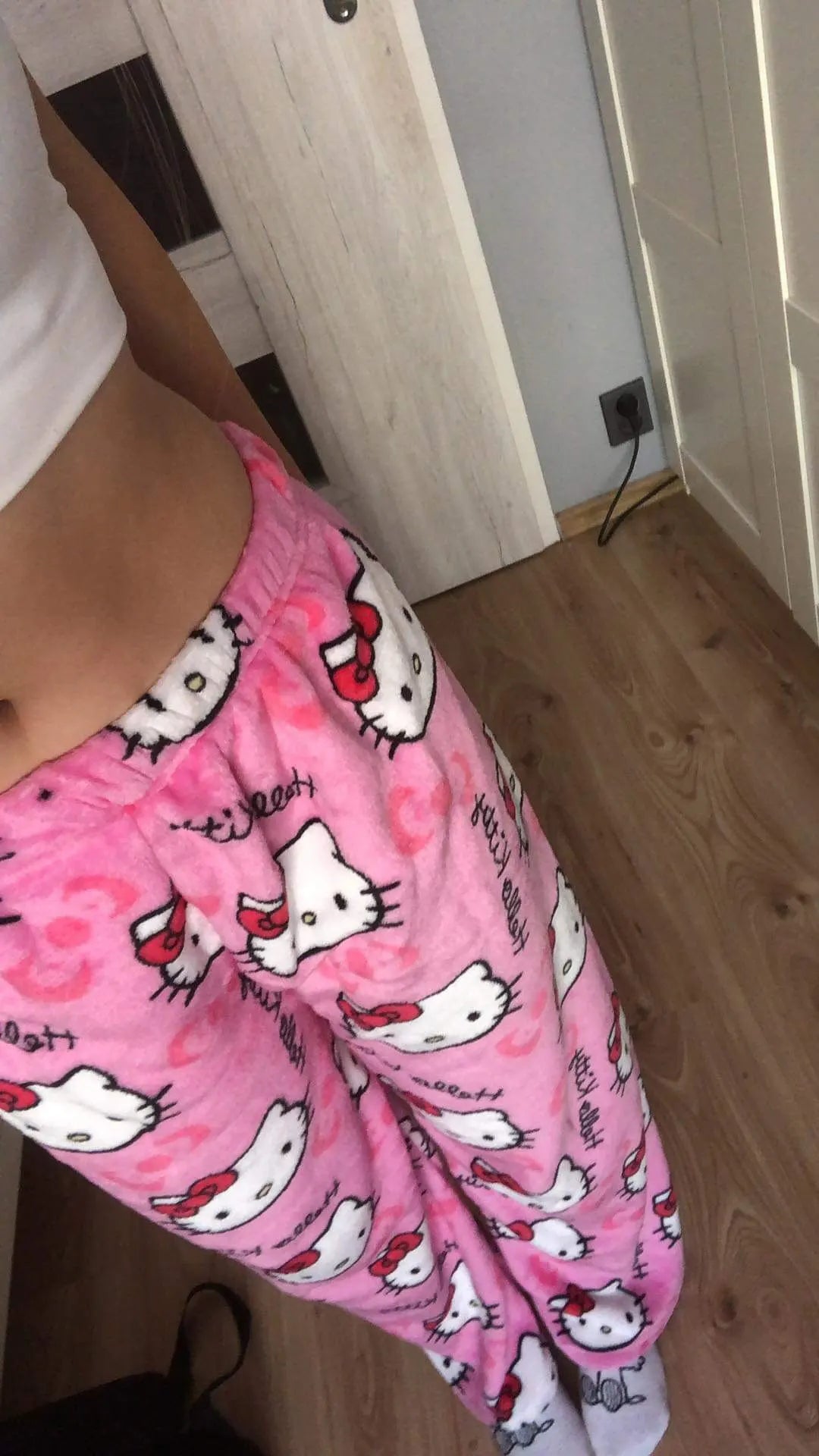 Y2K Hello Kitty Pajamas Pants Sanrio Anime Women's Pajama Pants Cartoon Couple Home Sleepwear Trousers Leisure Home Clothing