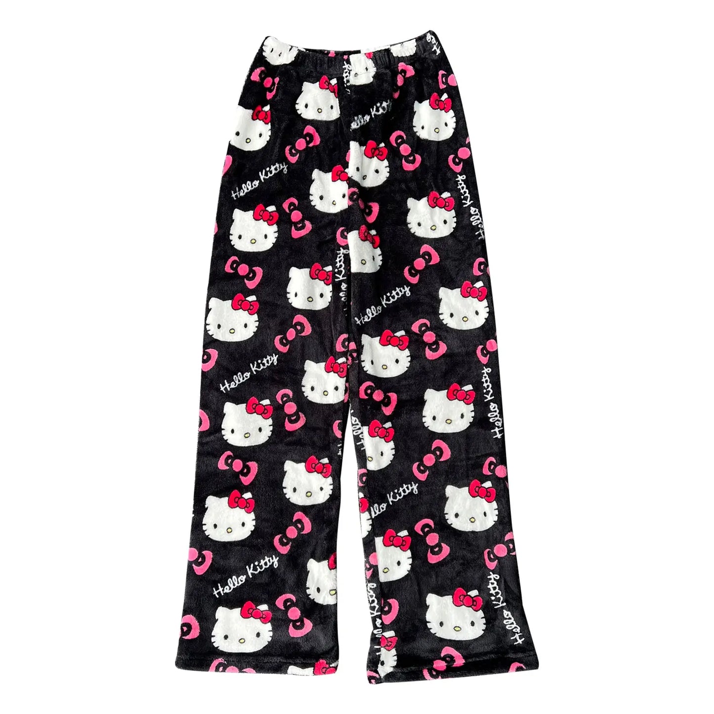 Y2K Hello Kitty Pajamas Pants Sanrio Anime Women's Pajama Pants Cartoon Couple Home Sleepwear Trousers Leisure Home Clothing