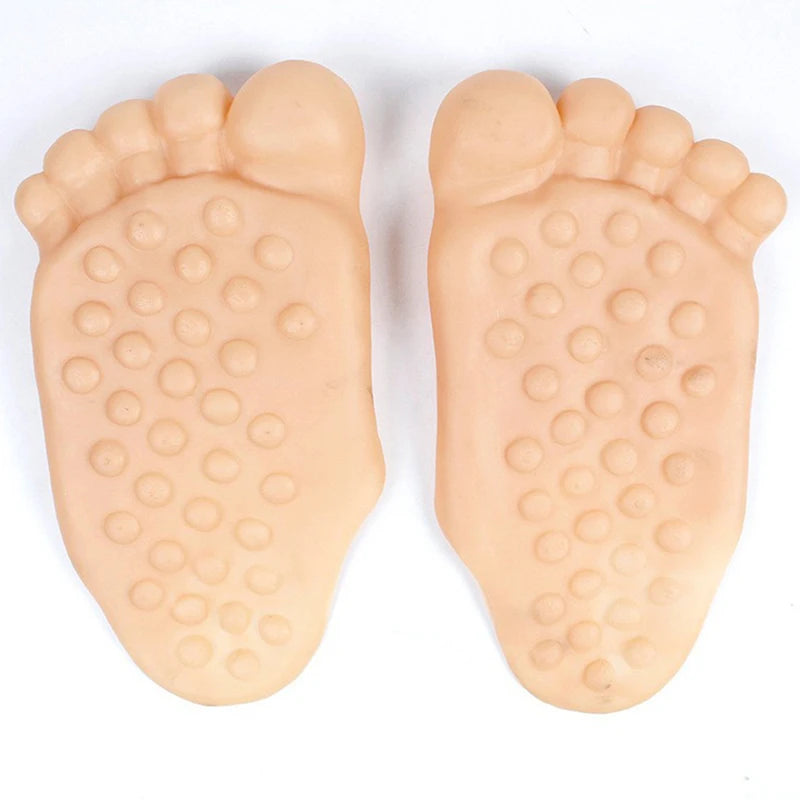 Funny Barefoot Slippers, Bigfoot Shoes, Toe Slippers, Flat Party Funny Sandals, Adult Halloween Costume Accessories