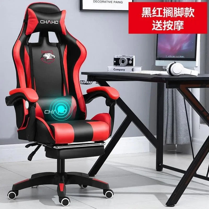 Gaming Computer Chair High-quality Gaming Chair Leather Internet LOL Internet Cafe Racing Chair Office  Gamer New