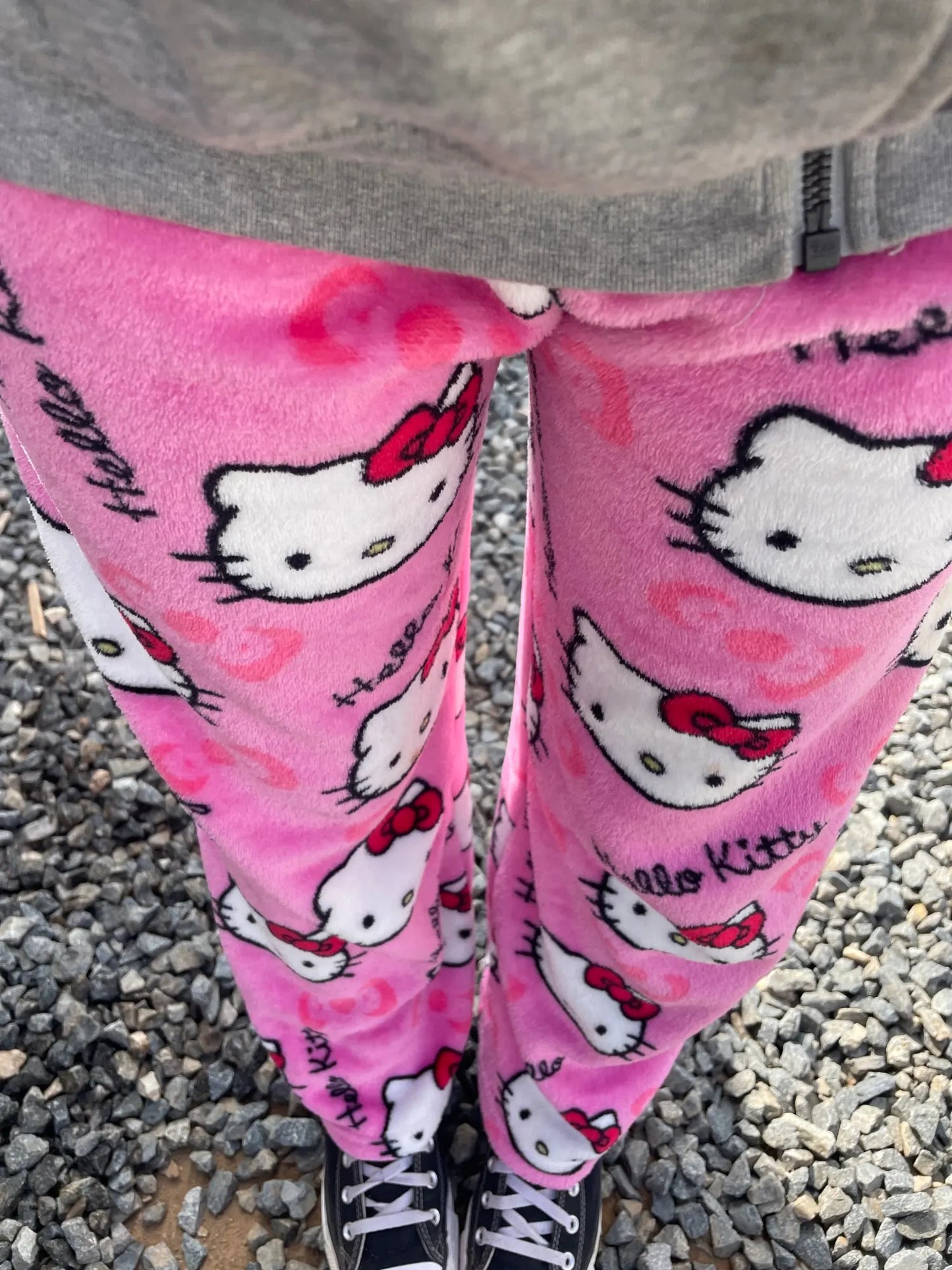 Y2K Hello Kitty Pajamas Pants Sanrio Anime Women's Pajama Pants Cartoon Couple Home Sleepwear Trousers Leisure Home Clothing