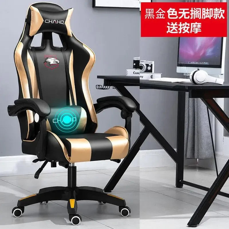 Gaming Computer Chair High-quality Gaming Chair Leather Internet LOL Internet Cafe Racing Chair Office  Gamer New