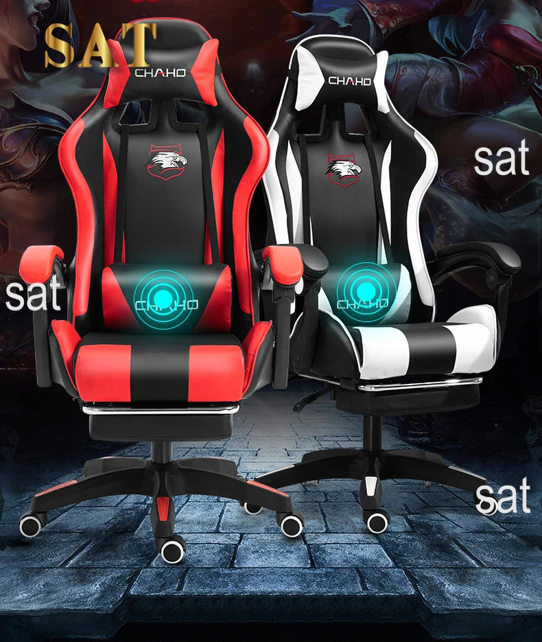 Gaming Computer Chair High-quality Gaming Chair Leather Internet LOL Internet Cafe Racing Chair Office  Gamer New