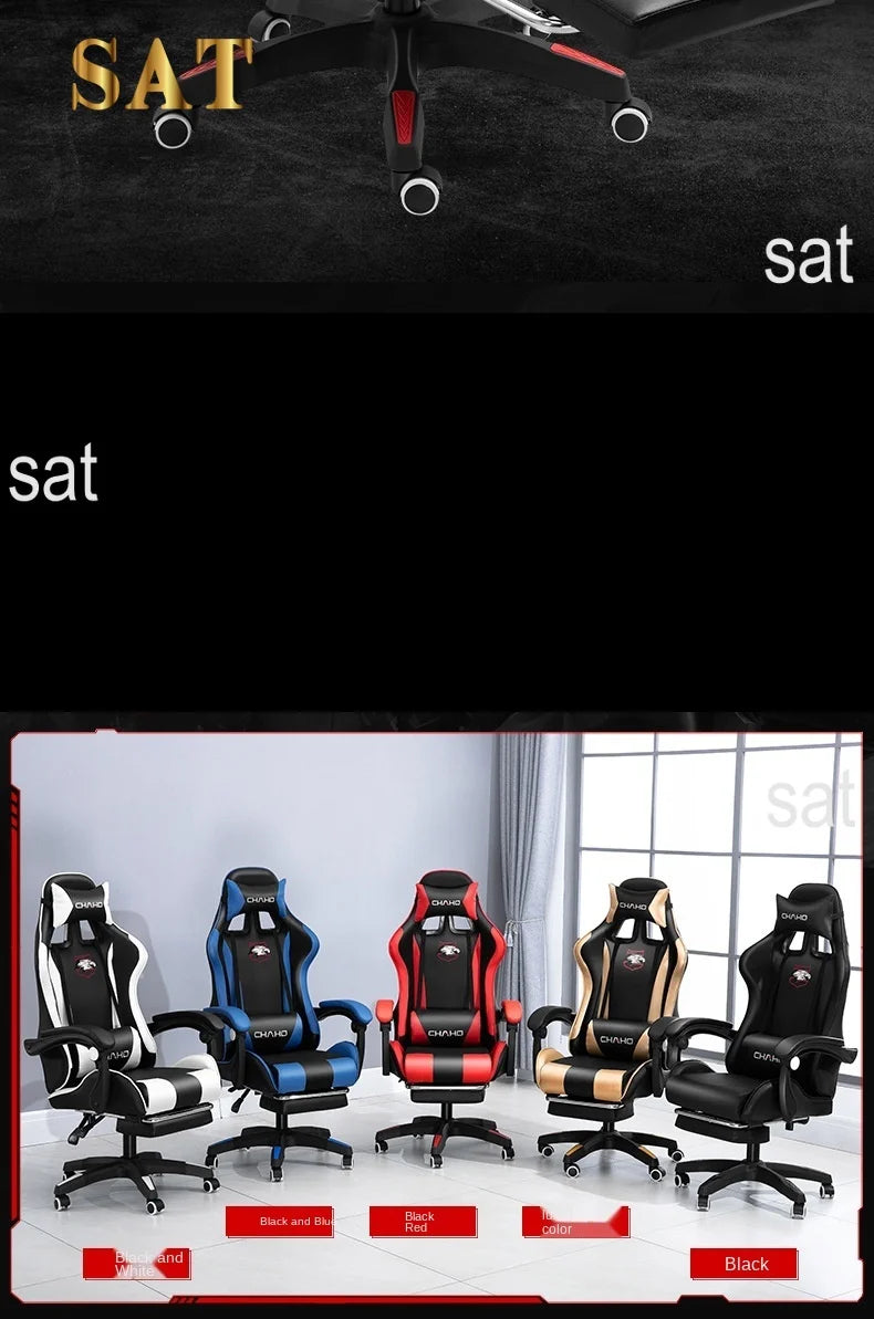 Gaming Computer Chair High-quality Gaming Chair Leather Internet LOL Internet Cafe Racing Chair Office  Gamer New