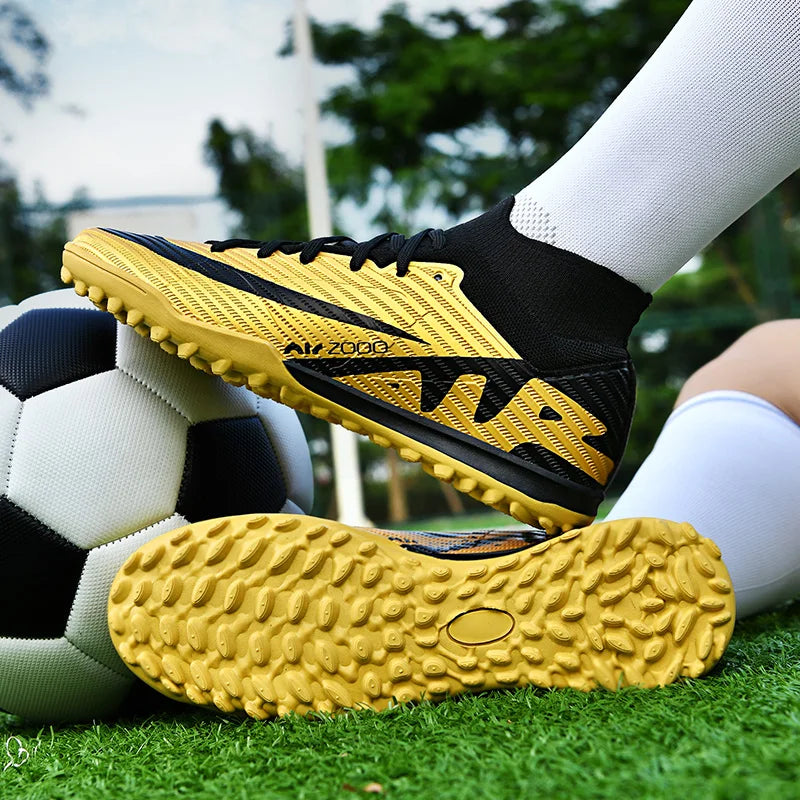 Original New Men Football Shoes Professional Football Shoes Society Cleats Indoor Fast Soccer Shoes Training Football Boots