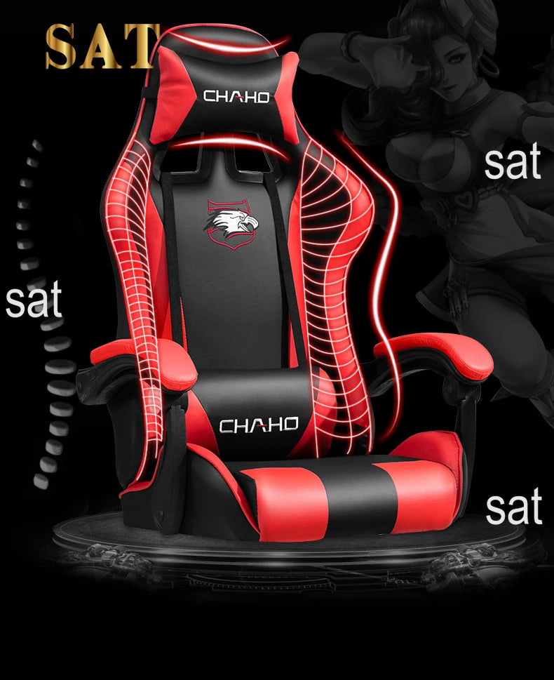 Gaming Computer Chair High-quality Gaming Chair Leather Internet LOL Internet Cafe Racing Chair Office  Gamer New