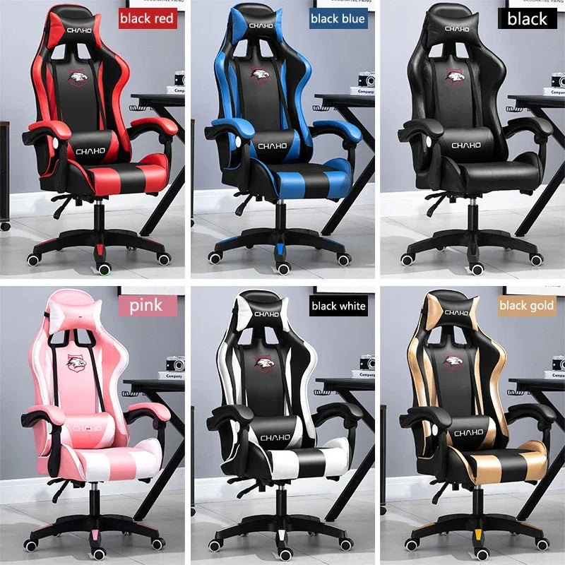 Gaming Computer Chair High-quality Gaming Chair Leather Internet LOL Internet Cafe Racing Chair Office  Gamer New